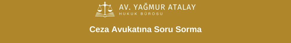Ceza Avukatına Soru Sorma